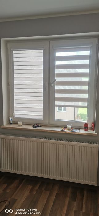 Okna białe dwuszybowe