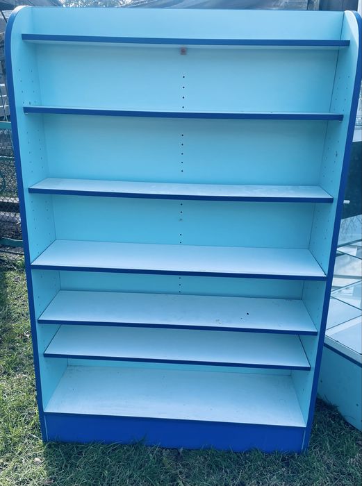 Напольна двостороння полиця, розмір 1500x1000x400 мм