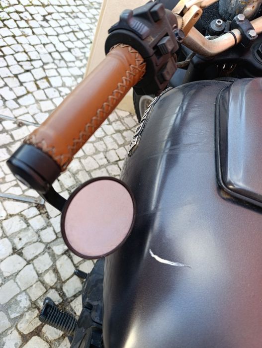 Mota Honda CG Scrambler 125 personalizada