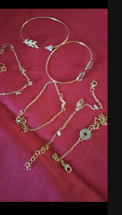 Bransoletki  zestaw 6szt