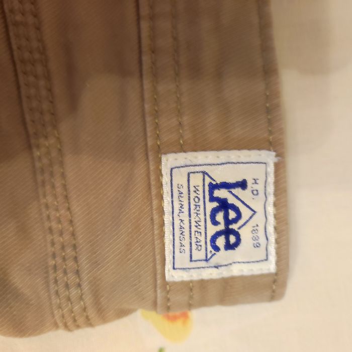 Бежевые мужские джинсы Lee workwear XXL