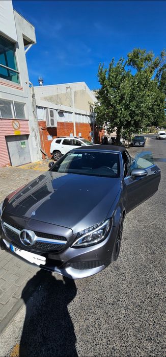 Mercedes Classe C Cabriolet/descapotável/CoupéDiesel 2017 | Caixa Automática 9G | Pele Preta | 194.000 km