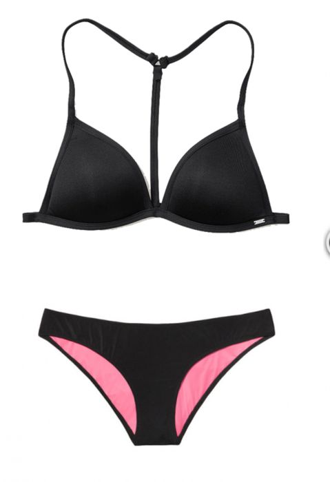 НОВИЙ ОРИГІНАЛ Купальник  push-up VICTORIA'S SECRET pink розмір S/ XS