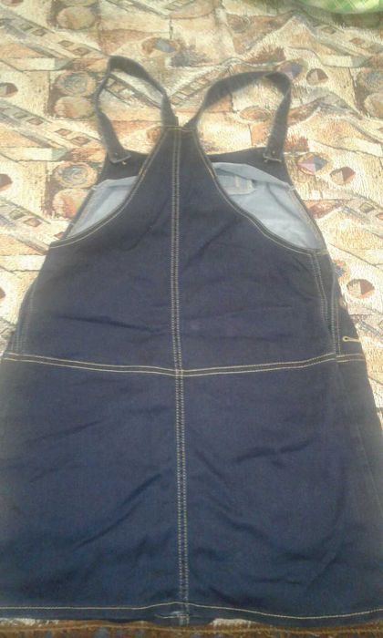 Продам джинсовый сарафан для беременных