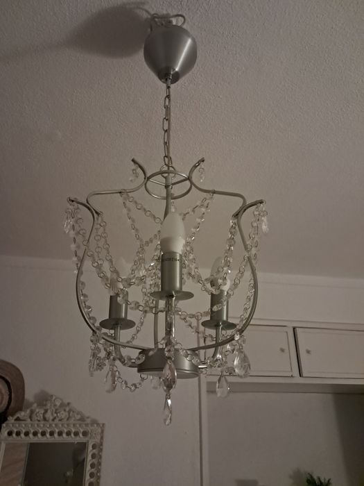 Candeeiro de vidrinhos NEGOCIÁVEL