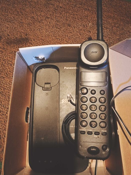 Stare telefony przewodowe 3 szt