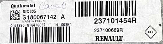 Centralina megane 3 1.5 dci