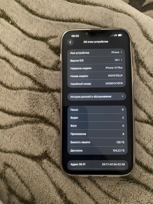 Айфон 14+ на 128гігів