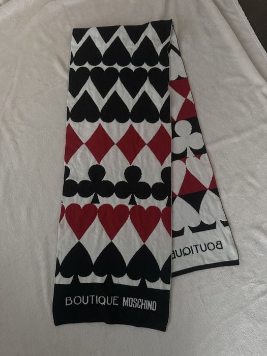 коллекционный шарф Moschino