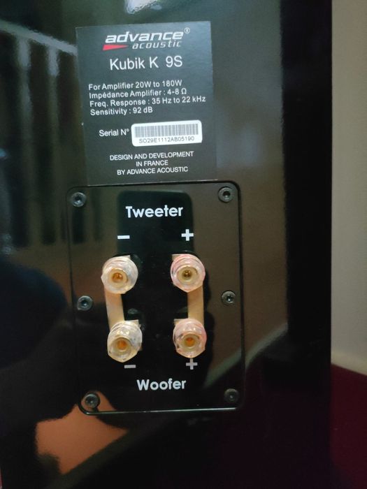Kolumny advance acoustic Kubik K9S