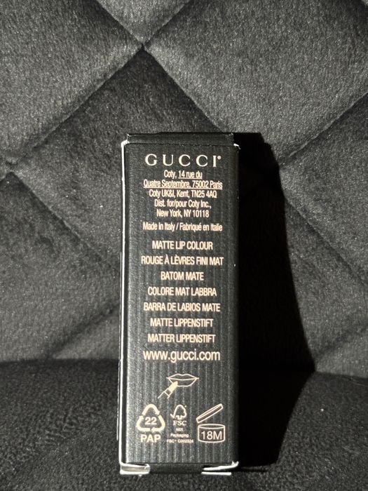 Gucci velvet matte, помада gucci 505 janet rust, для губ, блеск для губ