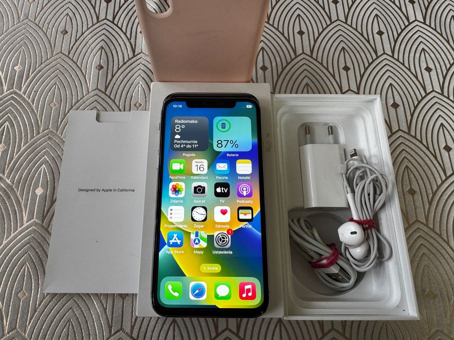 iPhone X シルバー 本体 Apple iPhone X 256GB Silver (Srebrny)