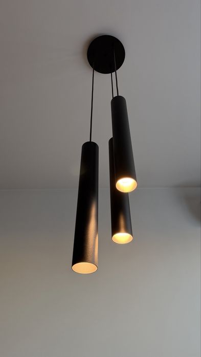Lampa wisząca Nowodvorski EYE black III 8917 – czarna, 3 punkty