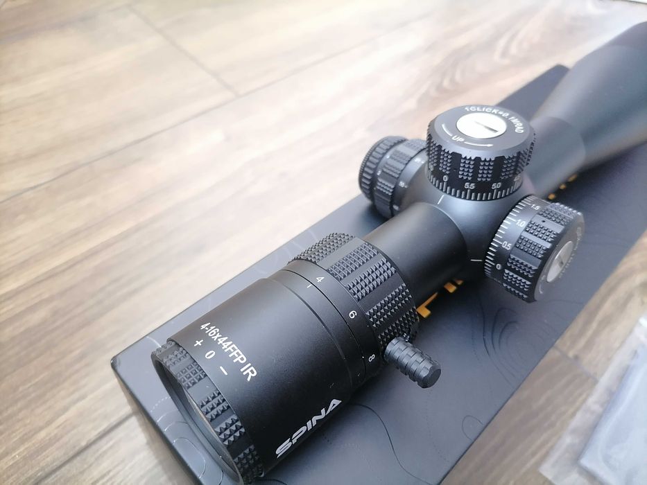 Spina Optics Compact 4-16x44E FFP. Новий фірмовий оригінальний приціл.