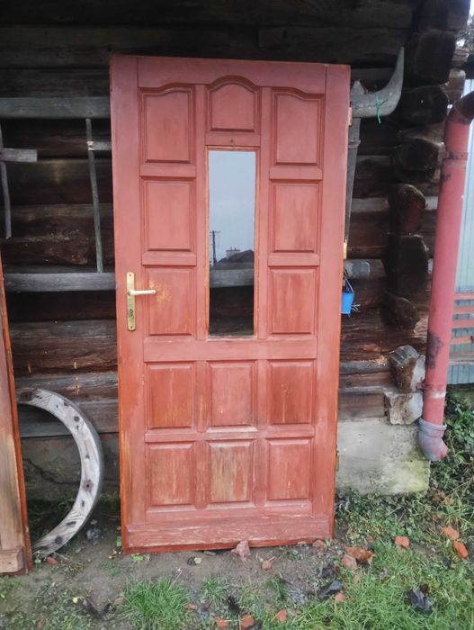 Sprzedam drzwi zewnętrzne