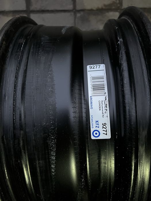 Диски R16 залізні 5*108 7j Et 32 citroen