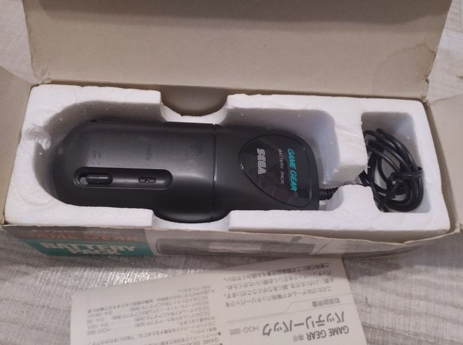 Sega Game Gear Battery pack. Повний оригінальний комплект