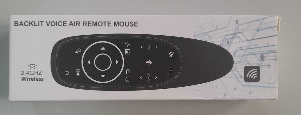 Mini air mouse controle remoto G10s Pro para android, PC, TV Box