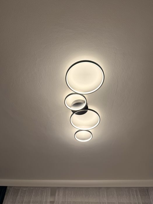 Lampa sufitowa LED GoodHome Samana 2700 lm 3000 K czarna DIM