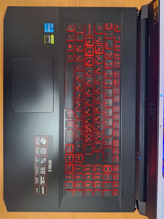 Acer Nitro 5 AN517-54 i5-11400H RTX 3050 Ti 4Gb DDR4 16Gb SSD + HDD