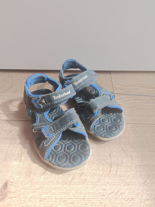 Sandaly Timberland niebieskie 24 na rzepy buty na lato granatowe