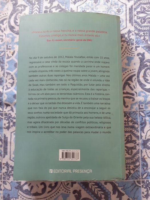 Dar a volta sem dinheiro e Eu,Malala