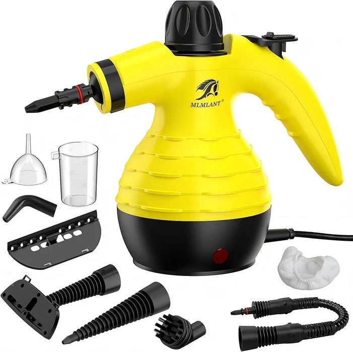 MLMLANT Steam Cleaner ręczna myjka parowa, wielofunkcyjna myjka parowa