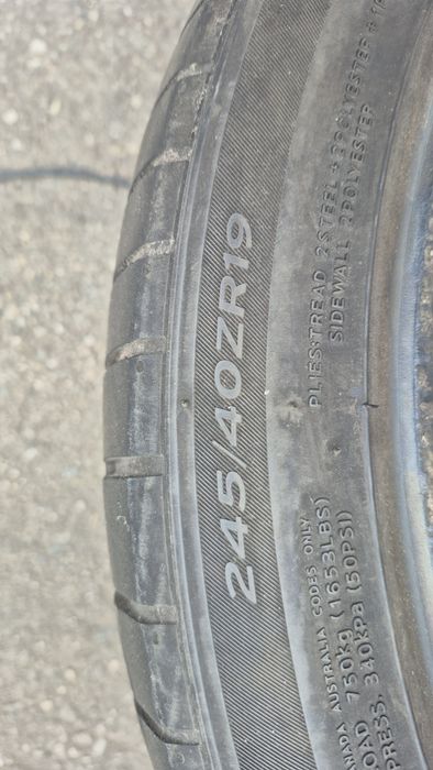 Opony 2 sztuki Hankook Ventus S1evo³ 245/40 ZR19 (2021r)