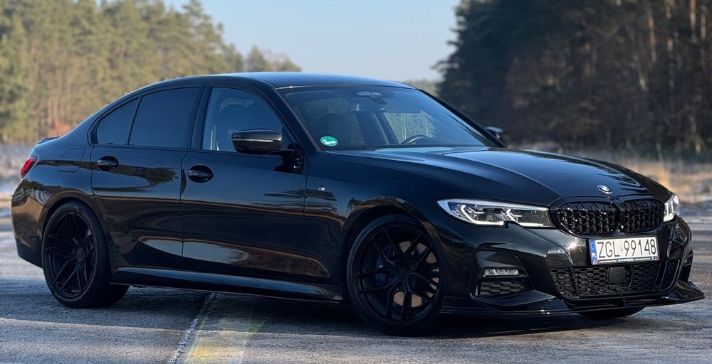 BMW Seria 3 Lasery|adaptive |Harman kardon |kamery 360 |Eibach | Maxtone| Brutto
