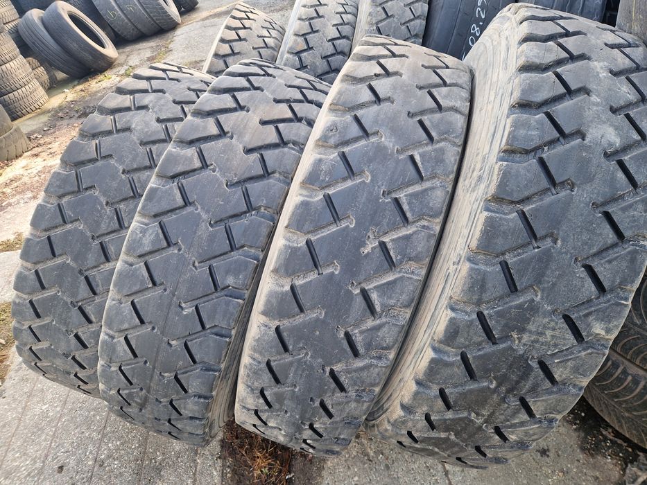 Używane opony ciężarowe 13R22,5 Hankook DM04 Napędowe Budowlane