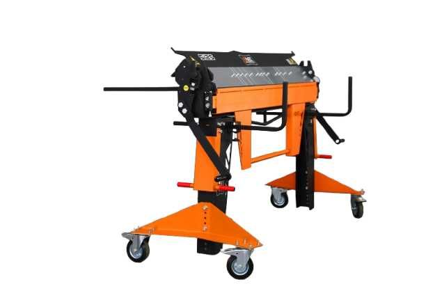 Zaginarka segmentowa 1250/giętarka segmentowa S125 z nożem w cenie!