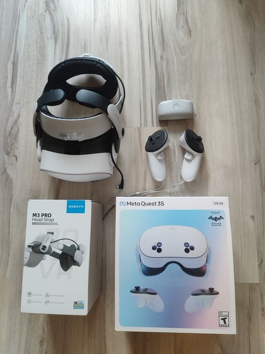 Meta quest 3s + head strap bobovr