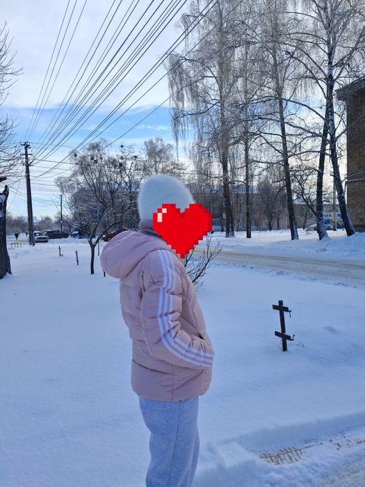 Новий пуховик Adidas