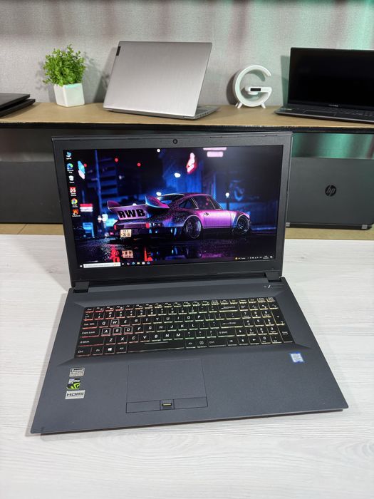 Ноутбук Clevo N870HK/i7-7700HQ/16 Gb/128 Gb/500 Gb/GeForce GTX 1050Ti