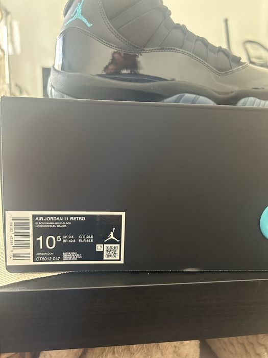 Air jordan 11 hamma blue t44,5