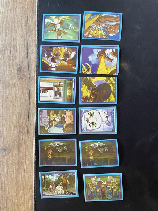 Digimon tamers cromos panini