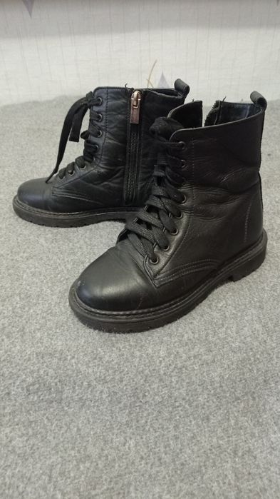 Дитячі ортопедичні шкіряні ботинки демі, р.32