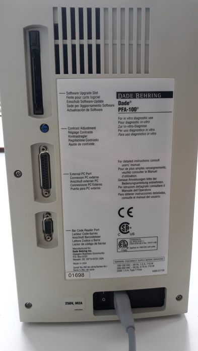 PFA 100 system contador de plaquetas