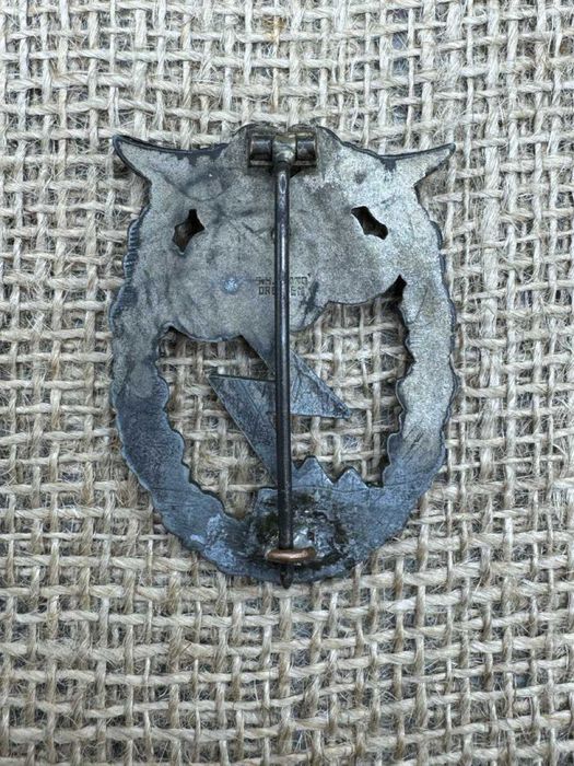 Odznaka Za walkę naziemną Luftwaffe G.H.Osang original ww2 wh