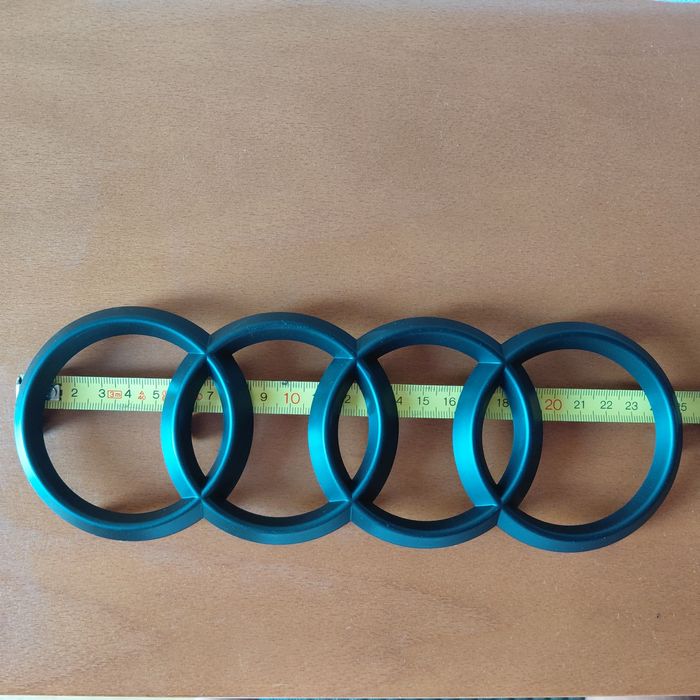 Simbolo audi grelha frontal