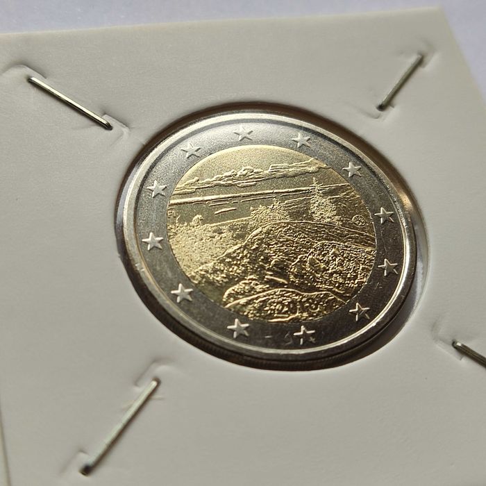 2 Euros Comemorativa Finlândia 2018 "Parque Nacional Koli" BELA