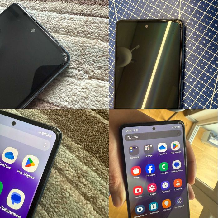 Телефон Samsung A72 6/128GB Awesome Blue