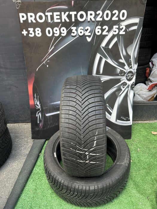225/45 R18 Kleber Quadraxer пара шин всесезонных.
