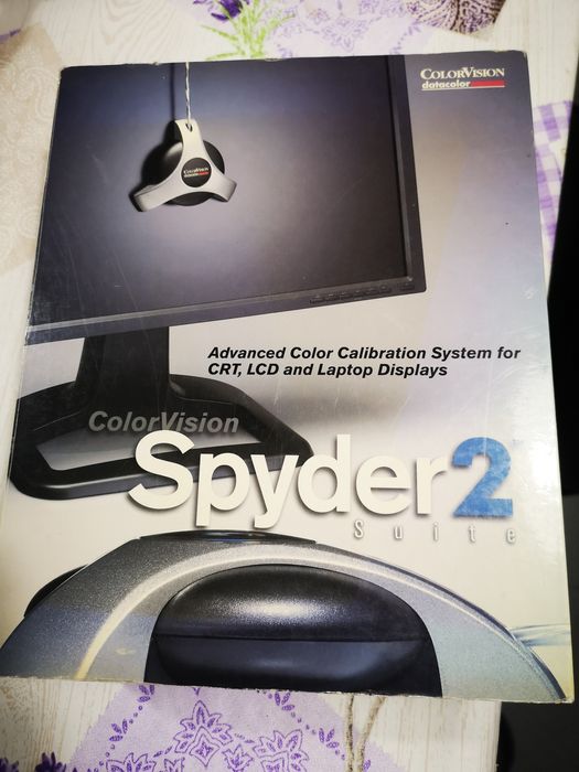 Calibração de cores de monitor Spyder2