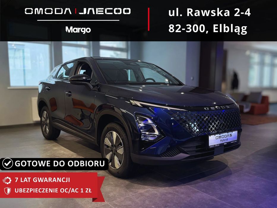 Omoda 5 - Hybrid 224 KM Comfort Ubezpieczenie 1 zł
