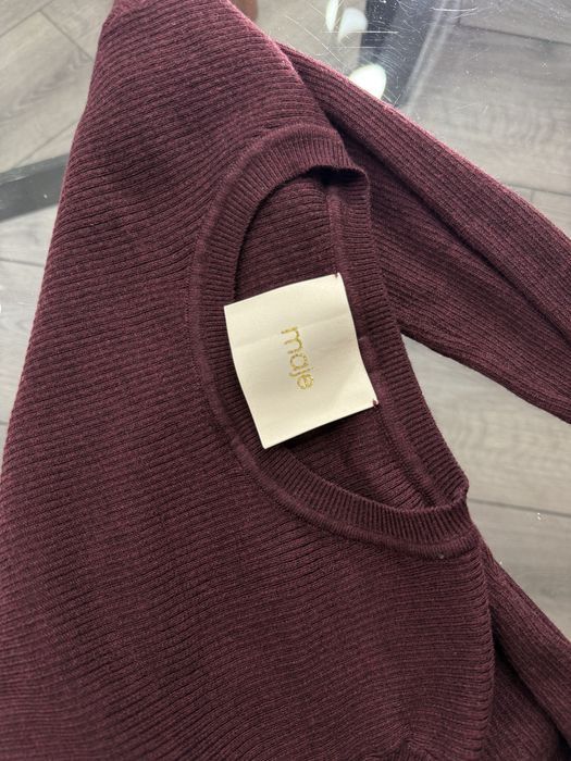 Кофта лонгслив Maje марсала бургунди бордовый