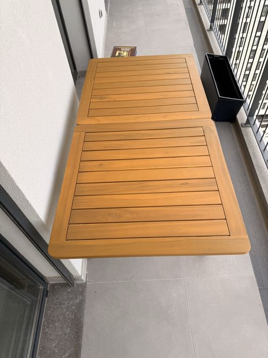 Mesa de exterior extensivel