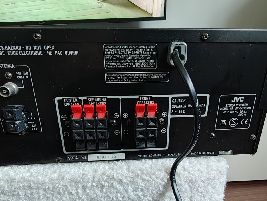 Amplituner JVC RX-5030VBK