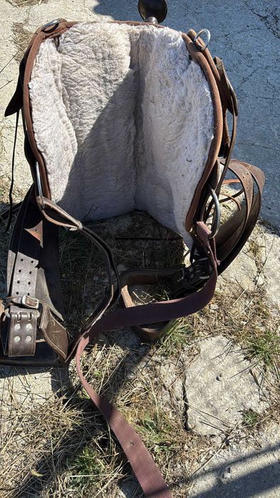 Conjunto equestre completo – Sela Barefoot Cheyenne + Mattes + arreios + extras