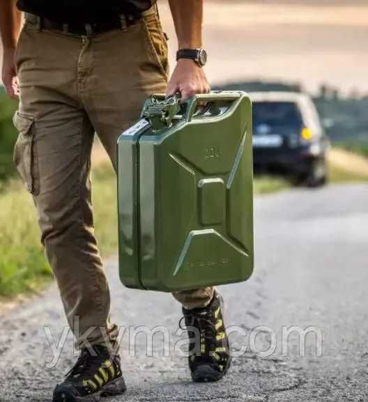 Металева каністра для різних рідин Carmotion 10 літрів